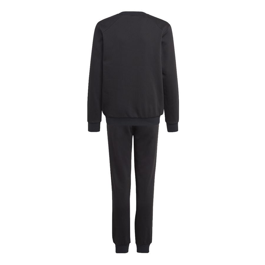 adidas Survêtement Essentials Fleece Big Logo - Noir/Rouge/Blanc Enfant