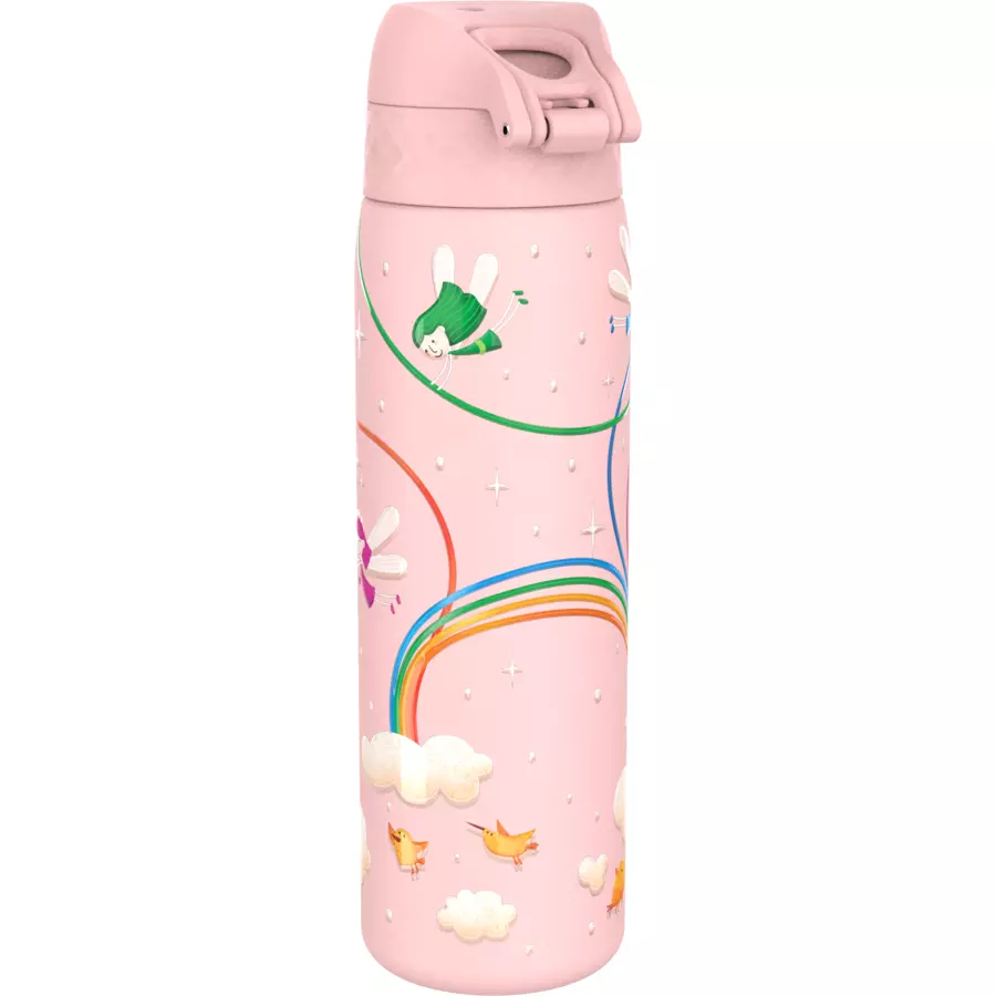 ion8 Wasserflasche Edelstahl 600 ml hellrosa