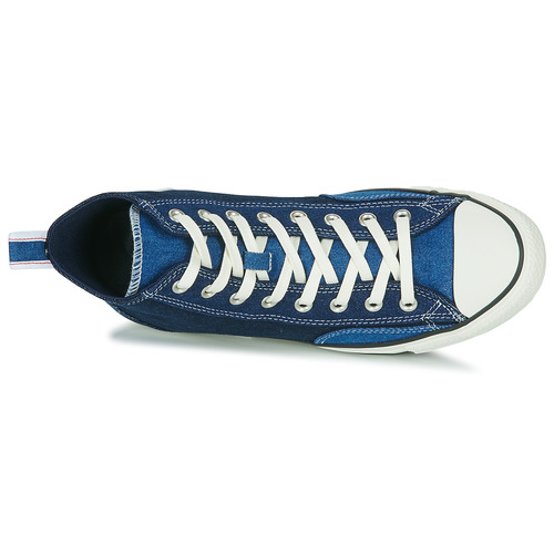 Converse - CHUCK TAYLOR ALL STAR HI - Bleu / Blanc
