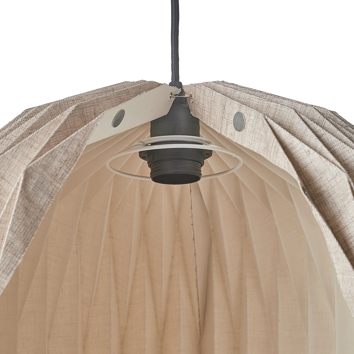 by fonQ Linen Hanglamp Ã 40 cm - Rond