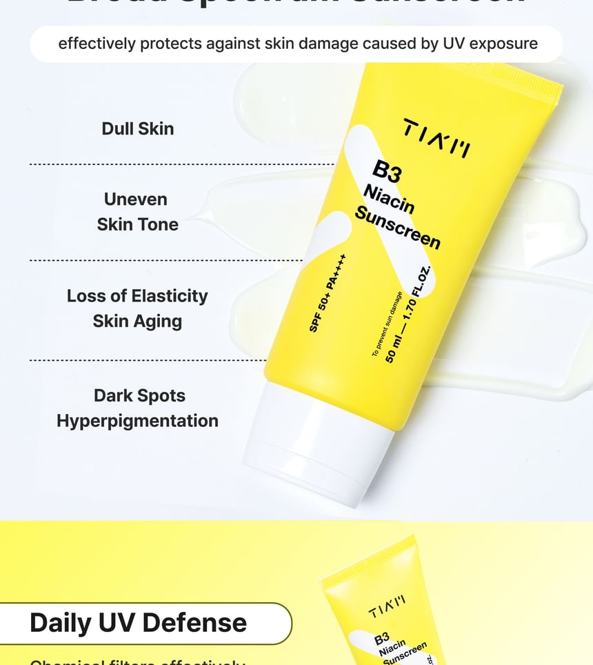 TIA'M - B3 Niacine Zonnebrandcrème
