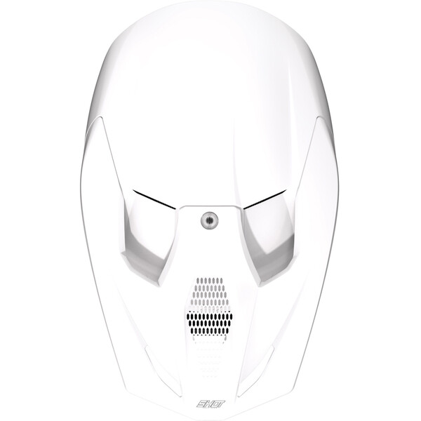 Shot - Casque Race Solid Blanc brillant