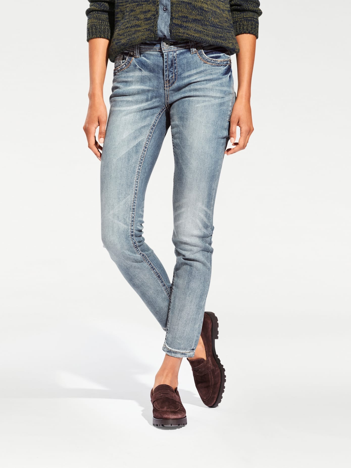 heine Röhrenjeans 1 Stk. tlg.
