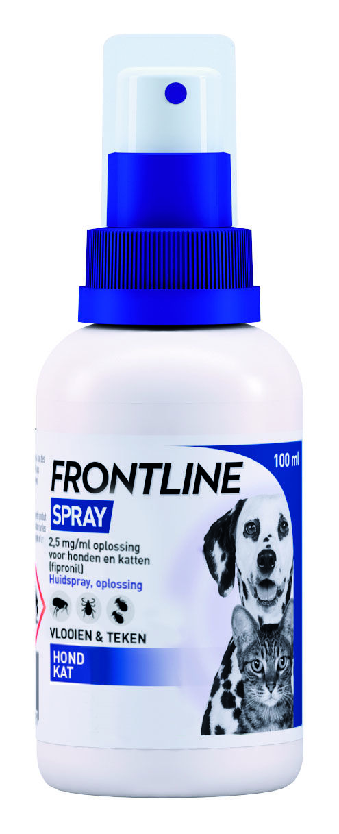 Frontline - Anti vlooien en teken - Spray - 100 Milliliter