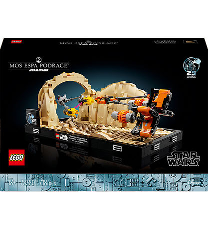 LEGO? Star Wars - Diorama med Mos Espa-podrace - 75380 - 718 Del