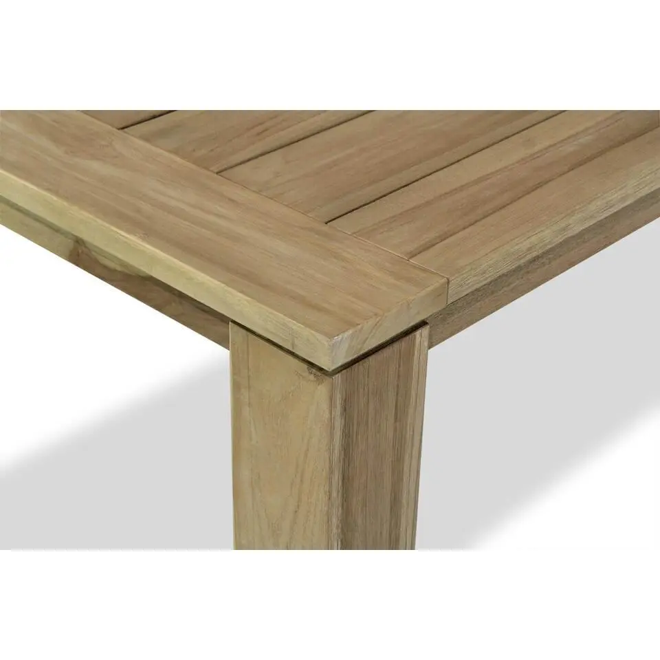 Tuinset 4 personen 200 cm Aluminium/wicker Taupe Coco Vedra/Brighton