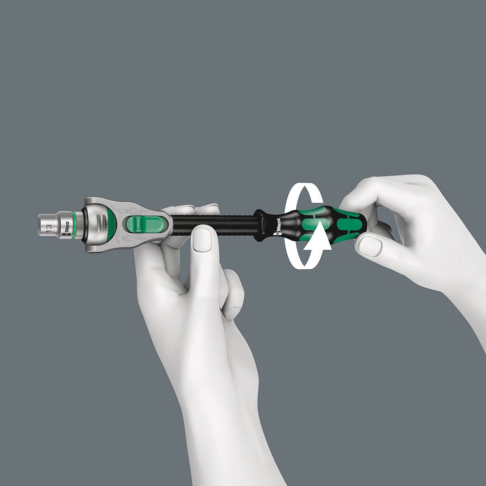 Wera 8000 A SB Zyklop Speed Knarre mit 1/4