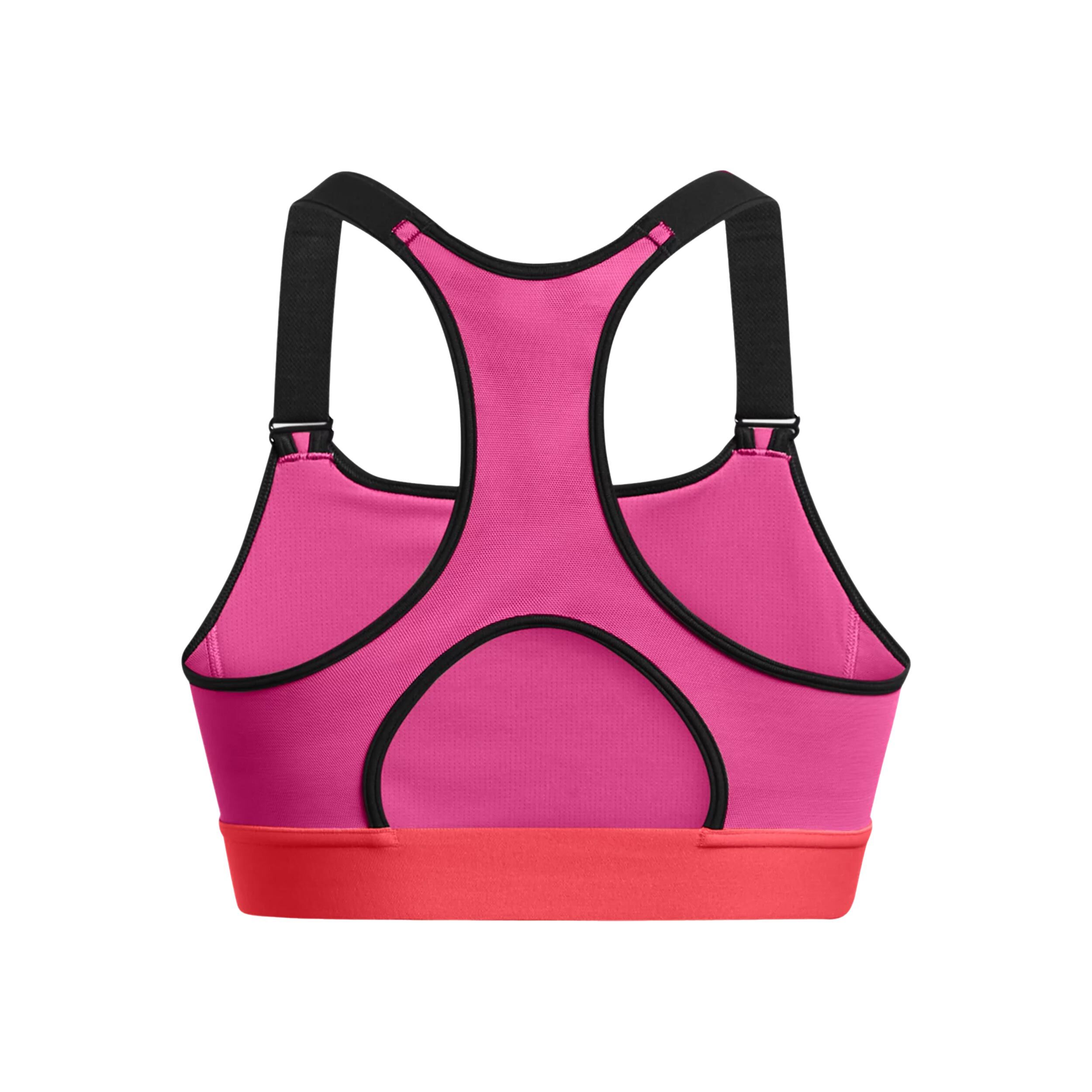 Under Armour Heatgear Armour High Soutien-gorge Sport Femmes - Pink