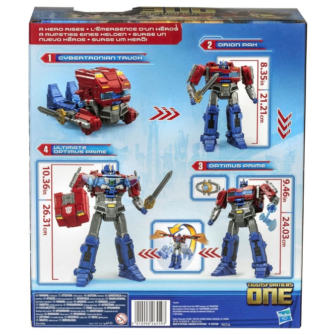 Transformers One - Optimus Prime - Power Flip