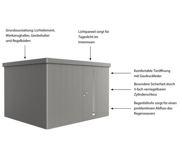 Biohort Gerätehaus Neo 3D, ca. B348/H222/T292