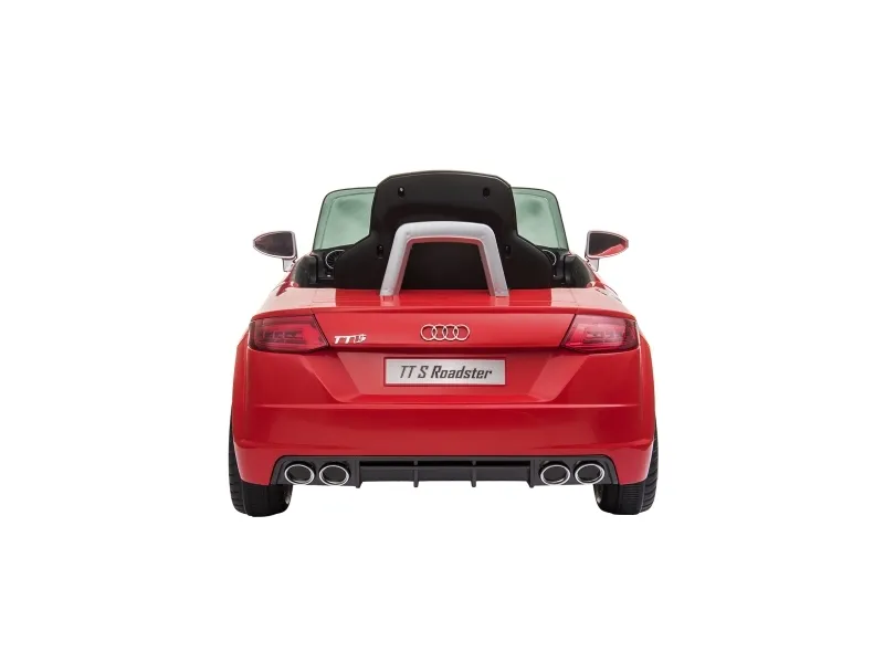 Elbil Audi TTS Roadster 12V med gummihjul, NORDIC PLAY Speed rød (805-753)