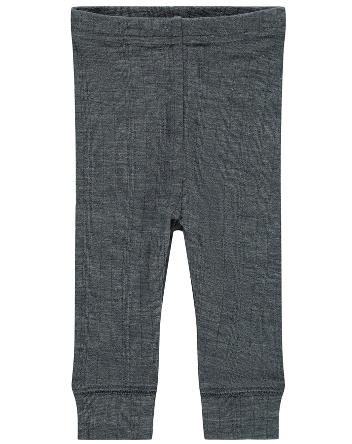 Woll-Unterhose NBMWANG lang in dunkelblau
