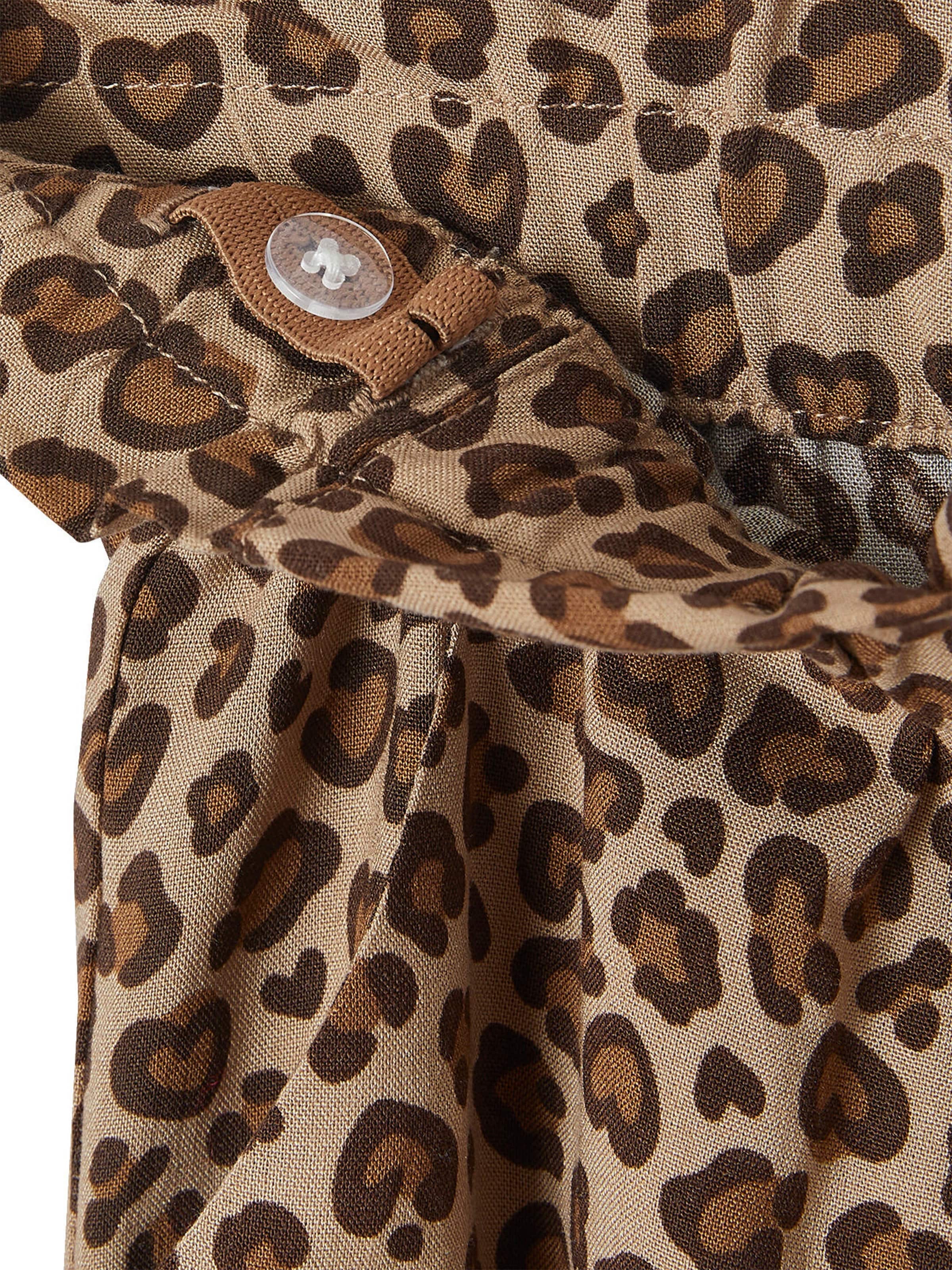 Vertbaudet Mädchen Paperbag-Hose beige