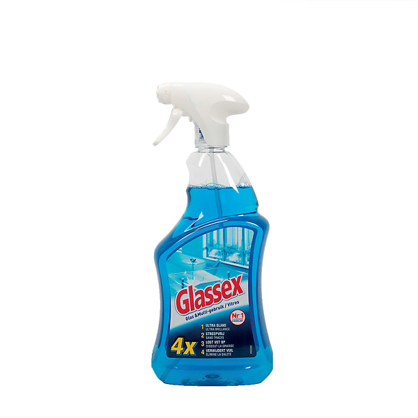 Nettoyant vitres et surfaces vitrées Glassex 4 actions 750 ml