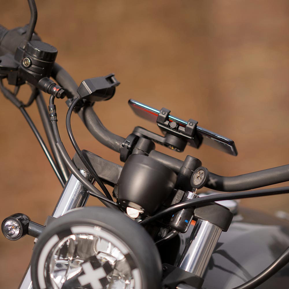 SP Connect - Pack Moto Bundle LT Universal Clamp SPC+ Noir