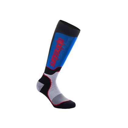 Chaussettes MX Alpinestars MX PLUS ENFANT - Noir / Blanc