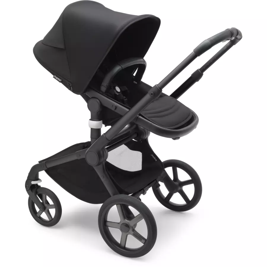 bugaboo Kombikinderwagen Fox 5 Starter Set BlackMidnight Black