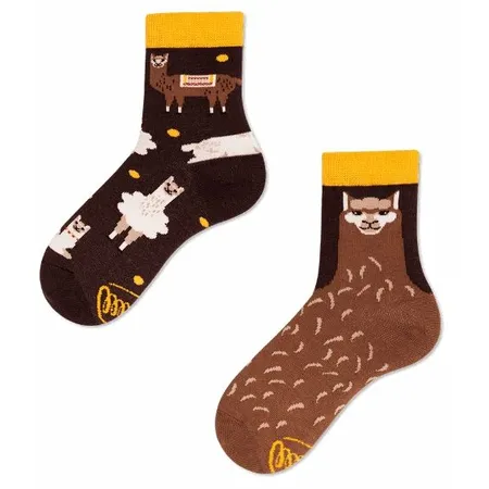 Many Mornings Kindersocken Fluffy Alpaca Kids 27-30