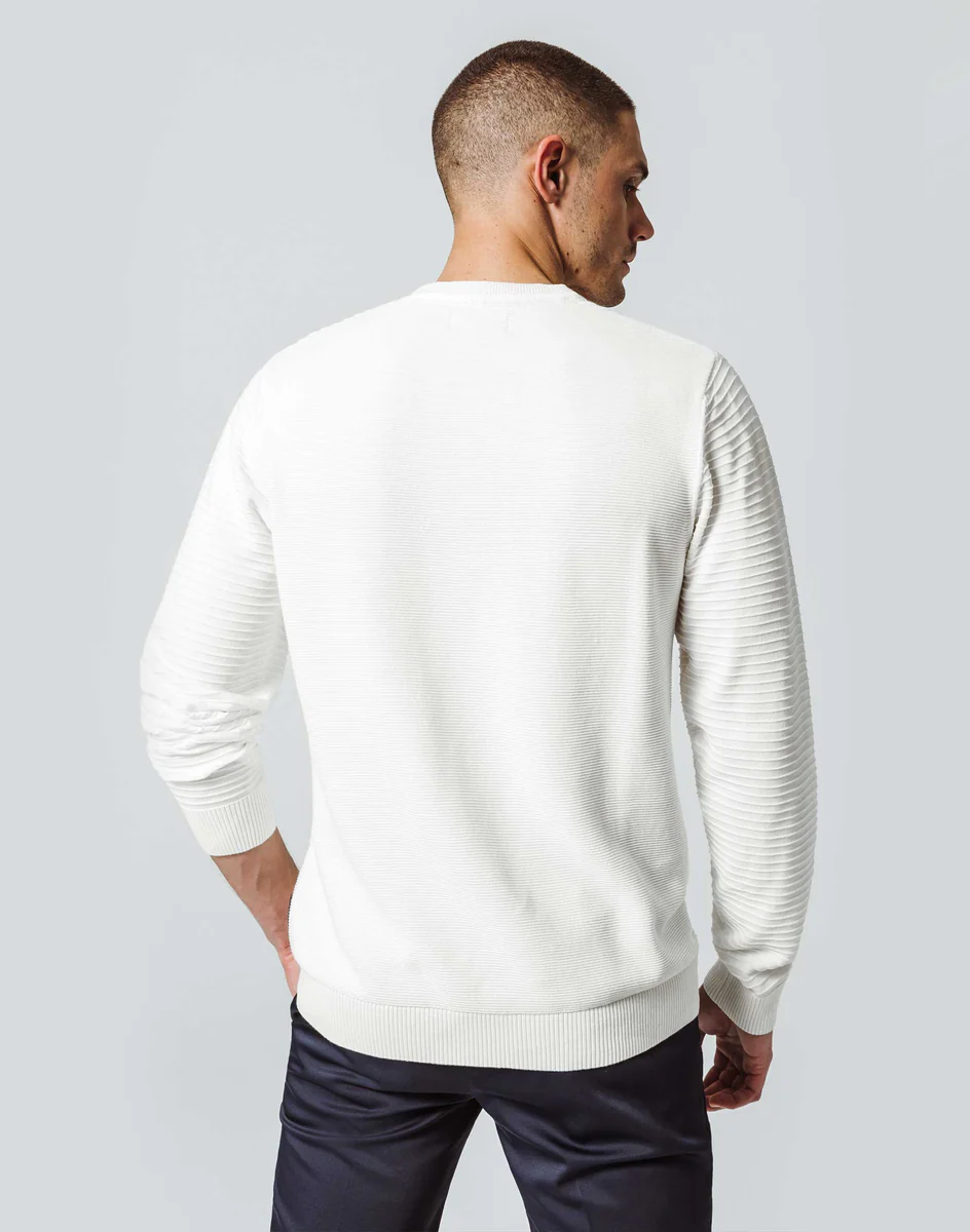 Pull Graphique Blanc