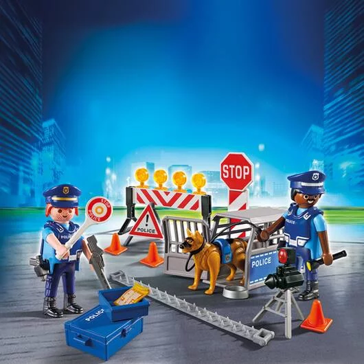 BARRAGE DE POLICE - 6924