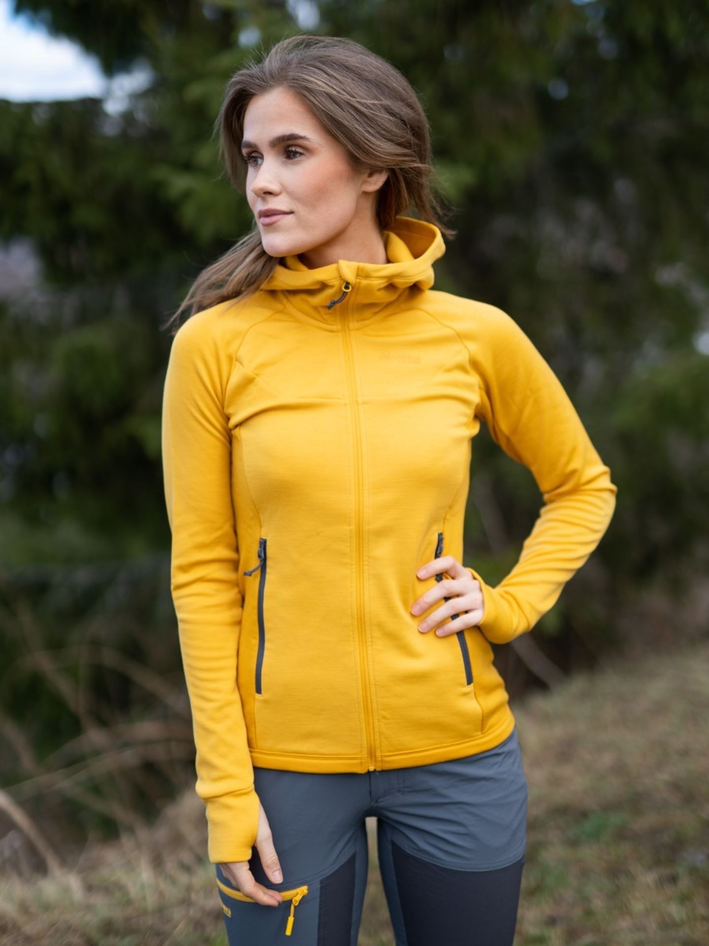 Cecilie Wool Hood Jacket