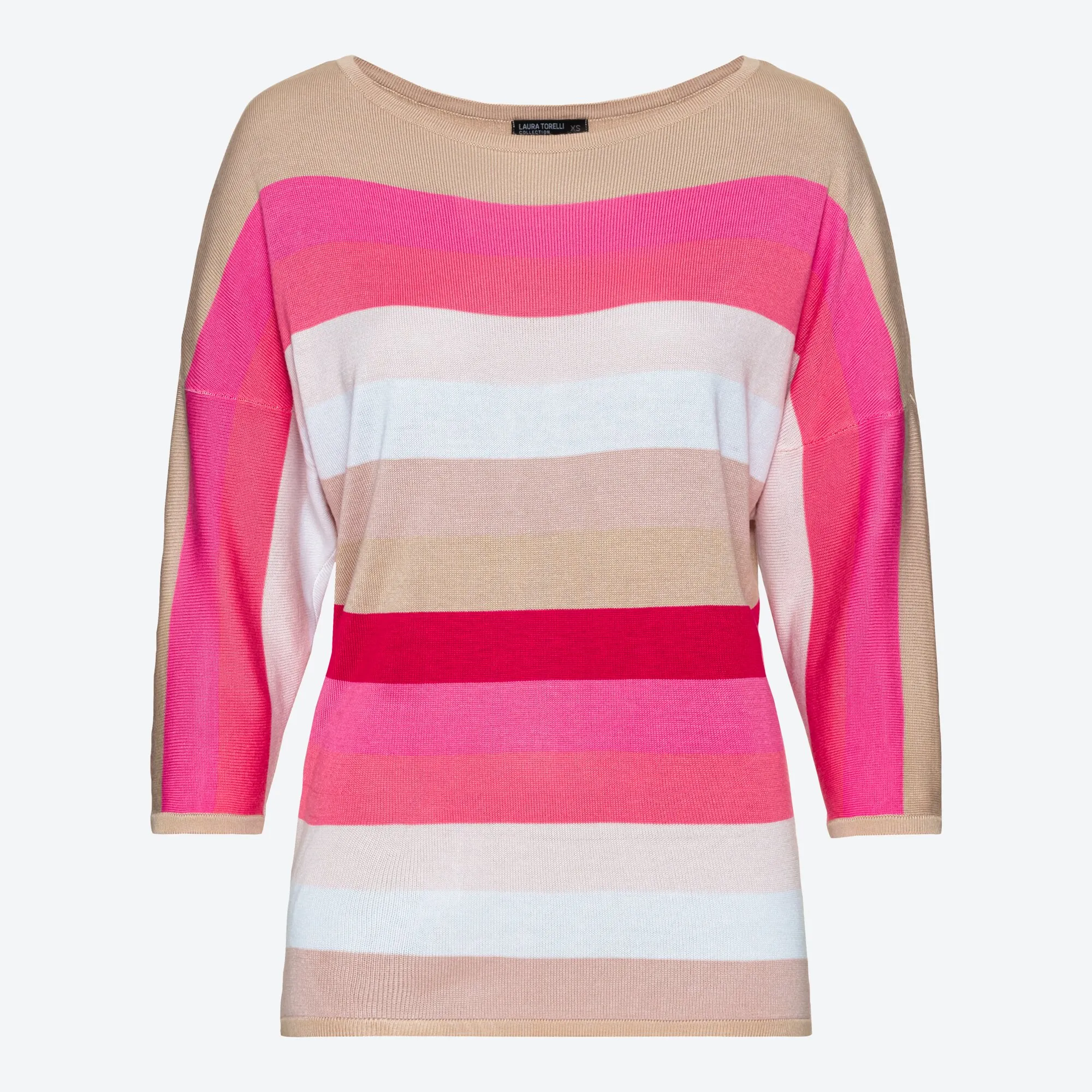 Damen-Pullover mit Streifenmuster