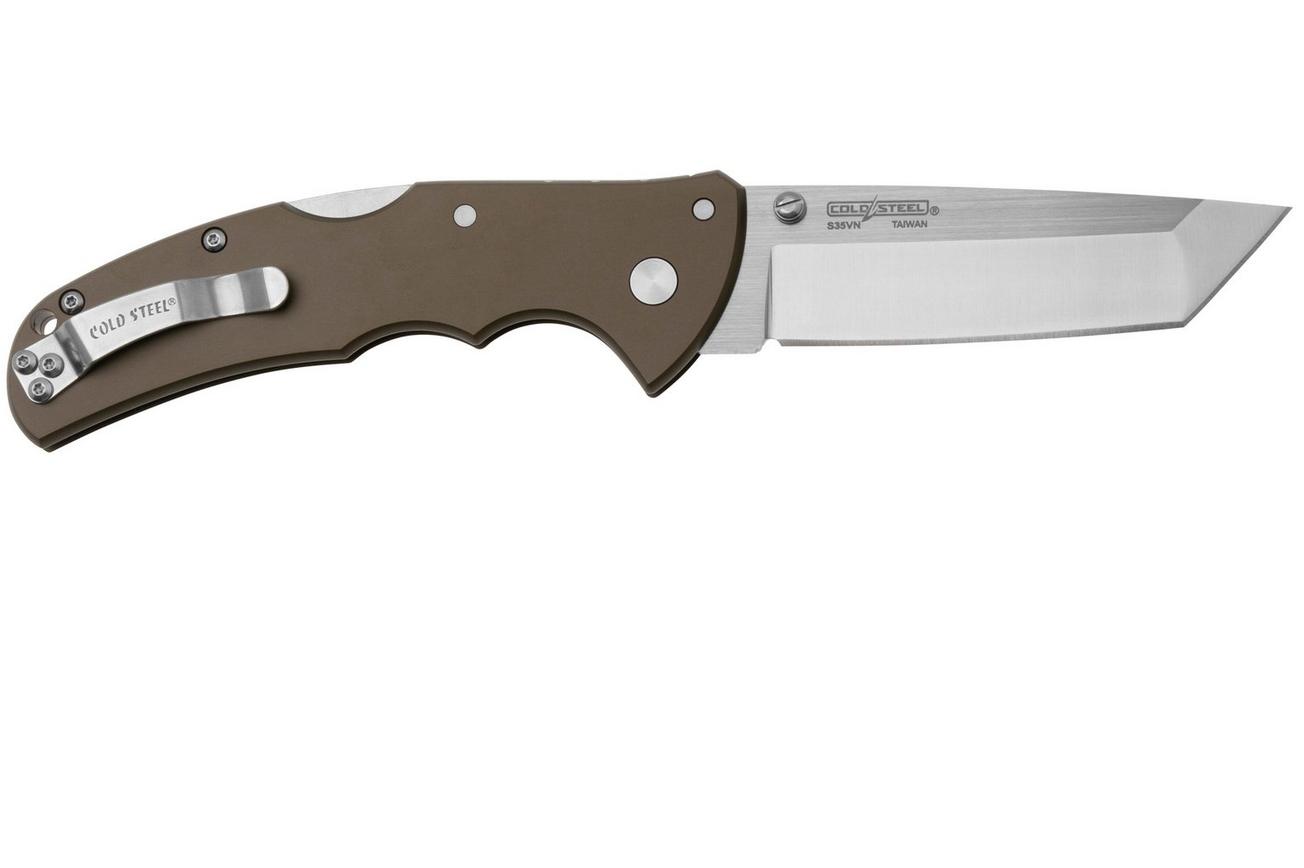 Cold Steel Code 4 Tanto 58PT CPM S35VN plain edge, zakmes