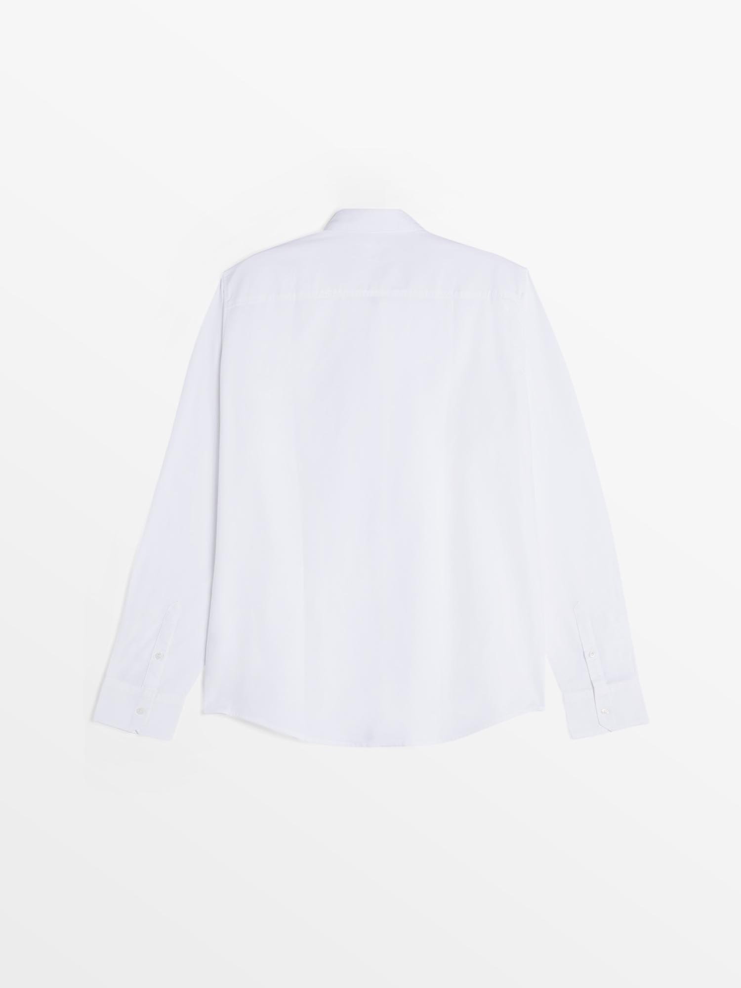 Chemise Homme Manches Longues Blanc