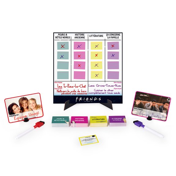 Friends - jeu de questions - Celui qui pariait l’appartement