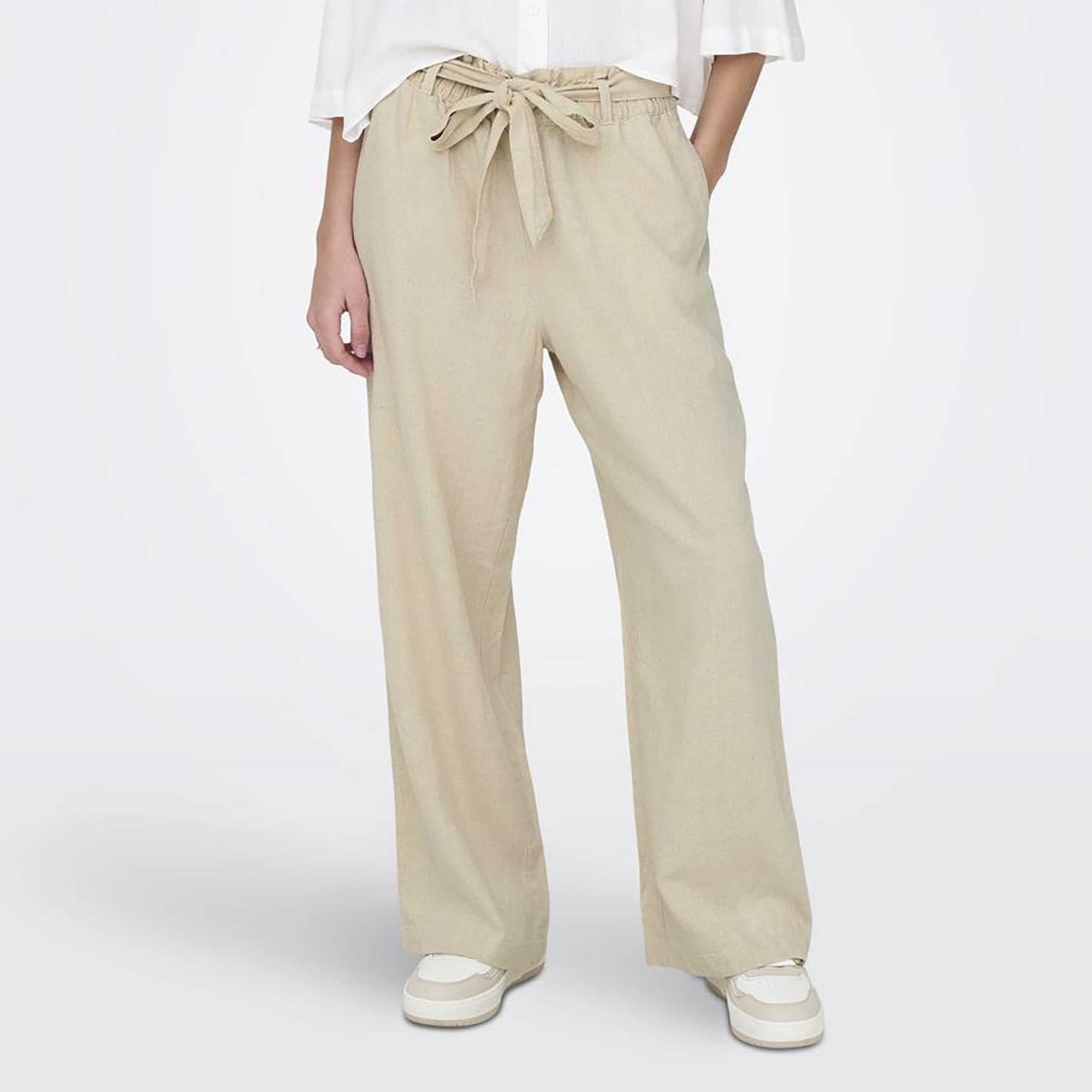 Pantalon Femme beige