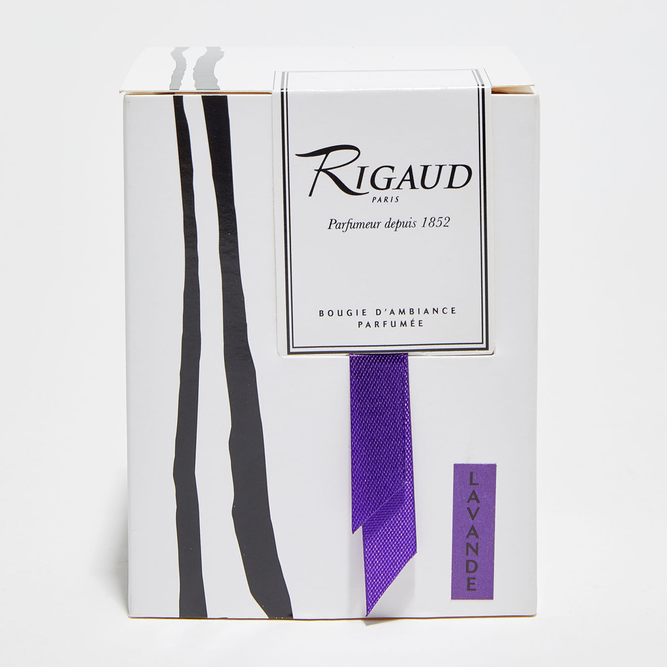 Rigaud Bougie parfumée moyen modèle Lavande Moderne - 1 mèche 60h