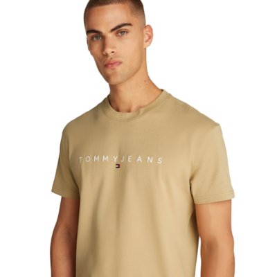 Tee-shirt à manches courtes homme Tjm Reg Linear Logo TOMMY HILFIGER