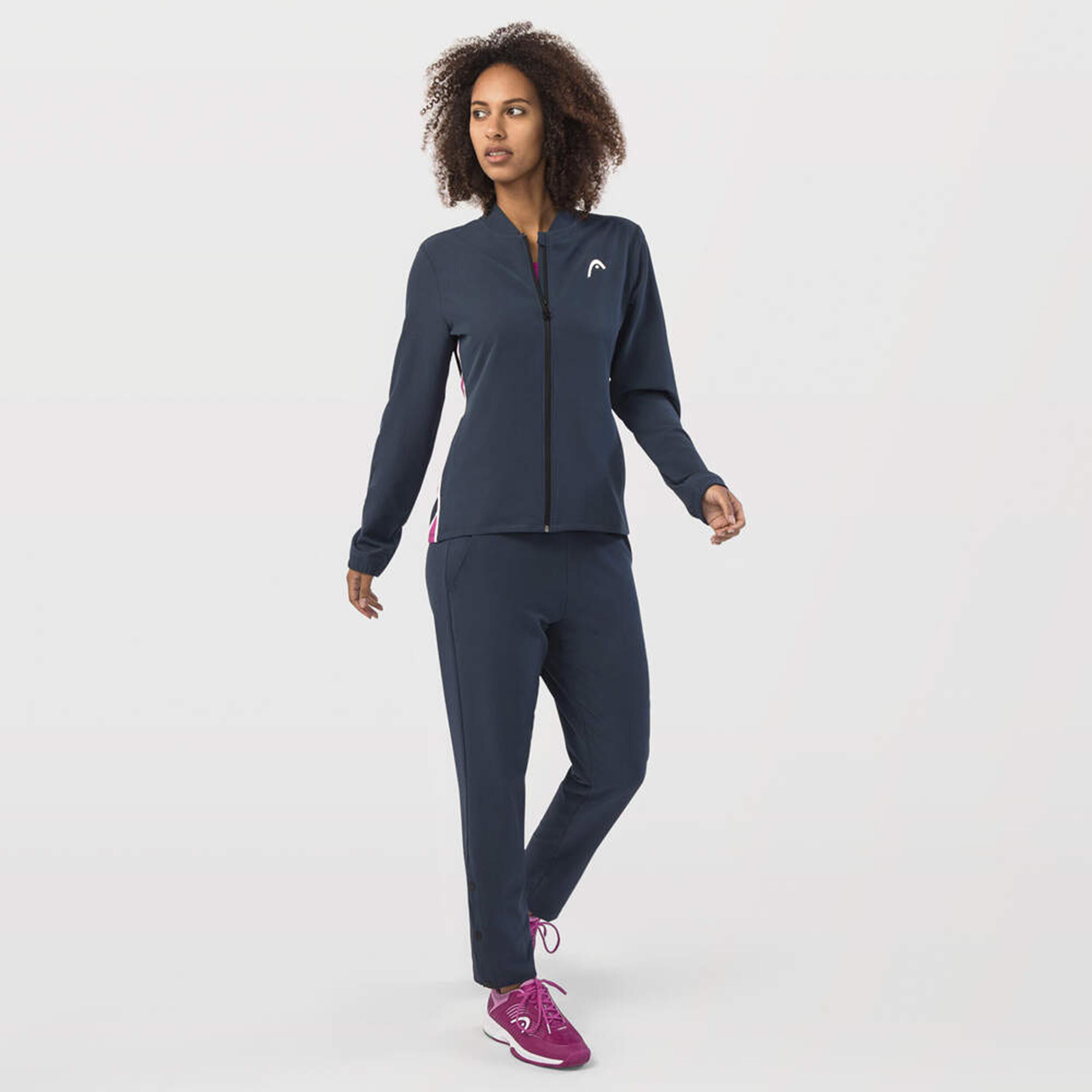 HEAD Breaker Veste De Survêtement Femmes - Bleu Foncé , Berry