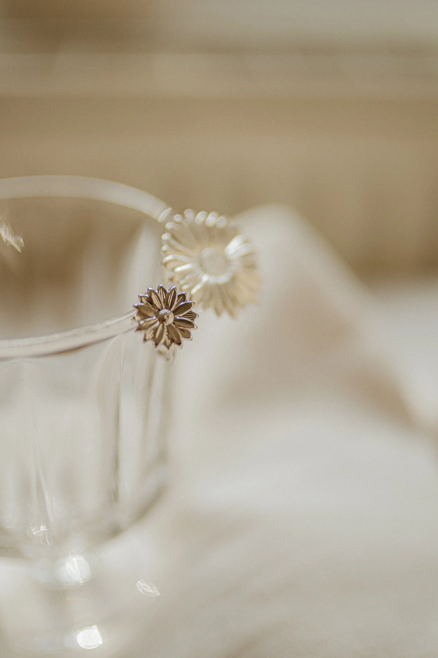 MAÏA - Bague fleur plaqué argent | Argent