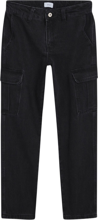 Grunt Worki Low Waist Cargo Black