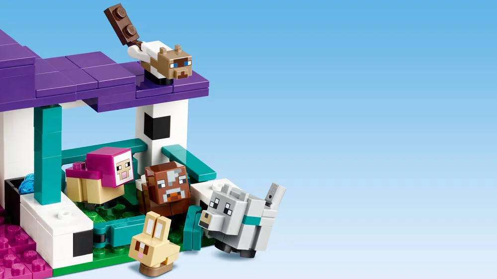 LEGO®MINECRAFT™ 21253 - LE SANCTUAIRE ANIMALIER