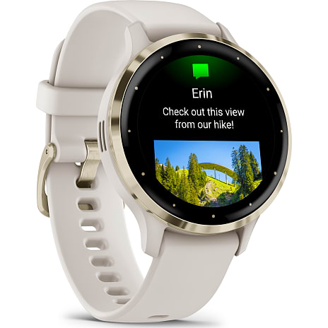 Garmin Venu 3S smartwatch - Ivory