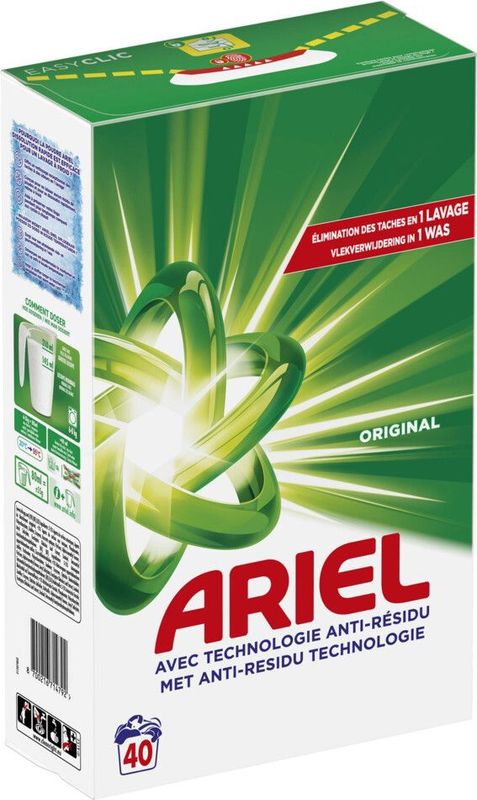 Ariel - Original - Waspoeder - 4 x 40 Wasbeurten - 4 x 2.2kg