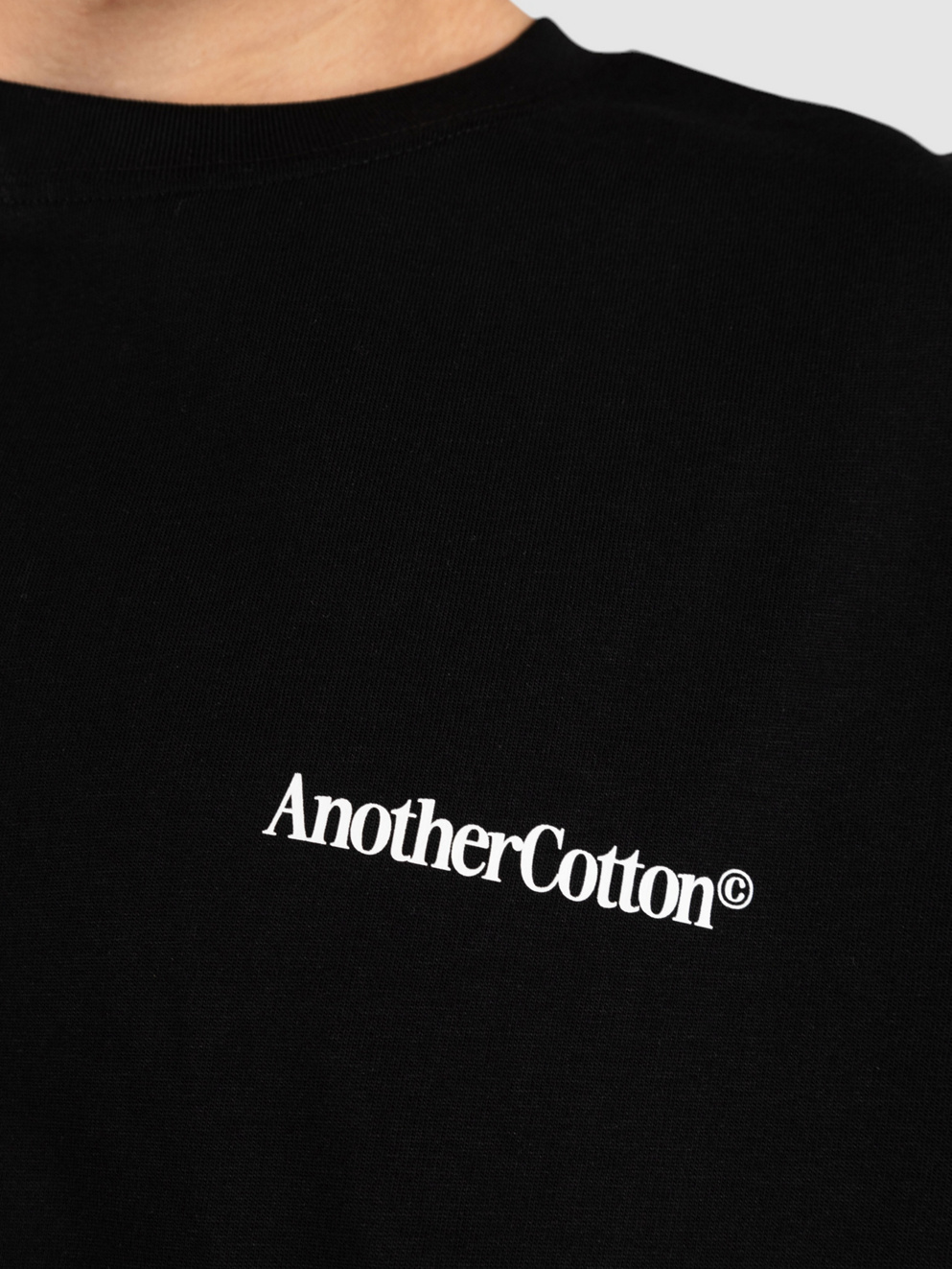 Another Cotton Lab More Espresso T-Shirt black