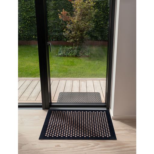 Tica Copenhagen Dot Gulvmåtte, Sort/Sand, 60x90 cm