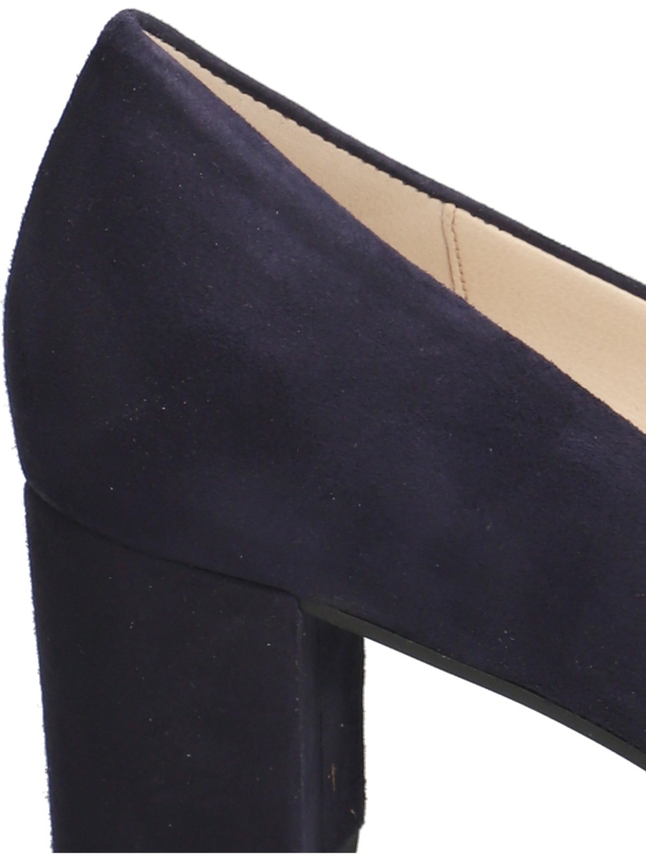 Veloursleder Pumps