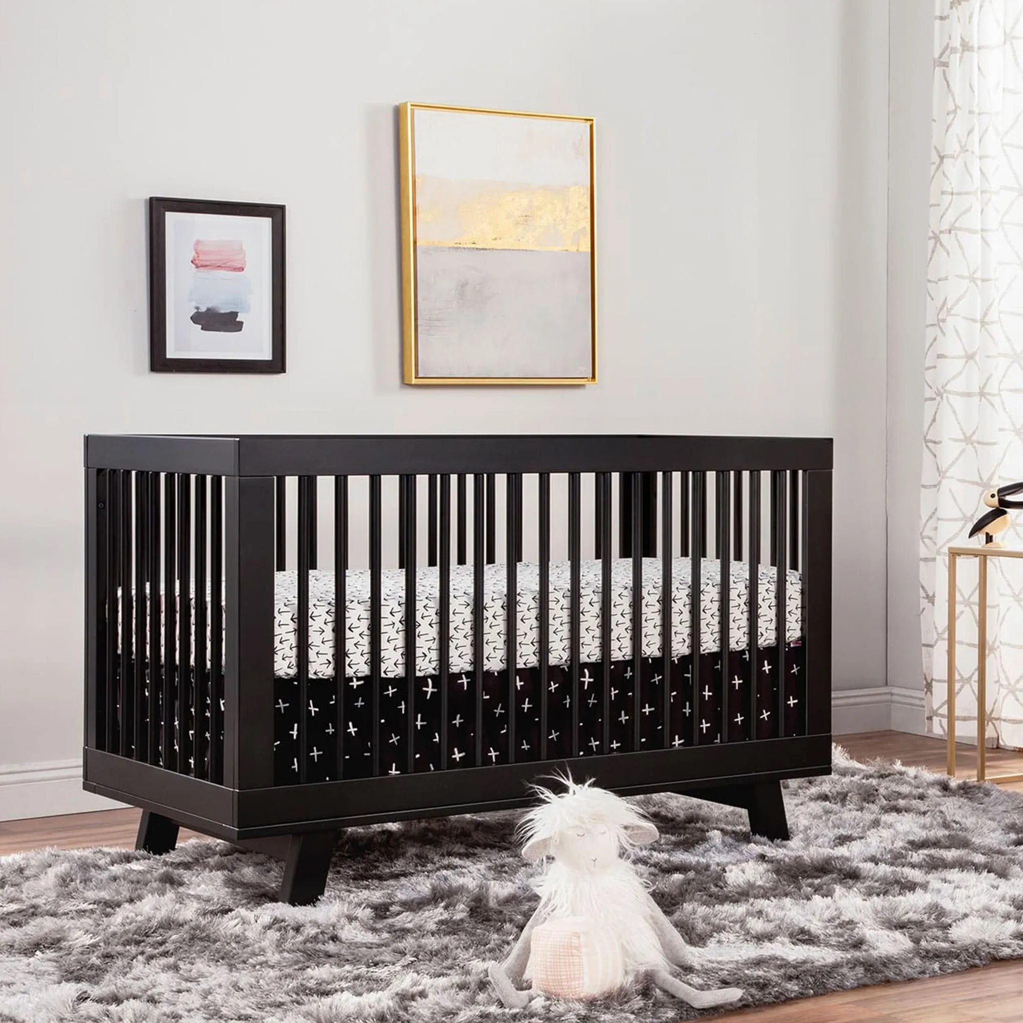 Babyletto Couchette Convertible 3 en 1 Hudson - Noir