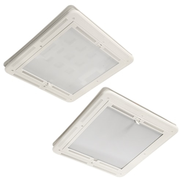 Lanterneau 40x40 extra plat CHANTAL avec occultant