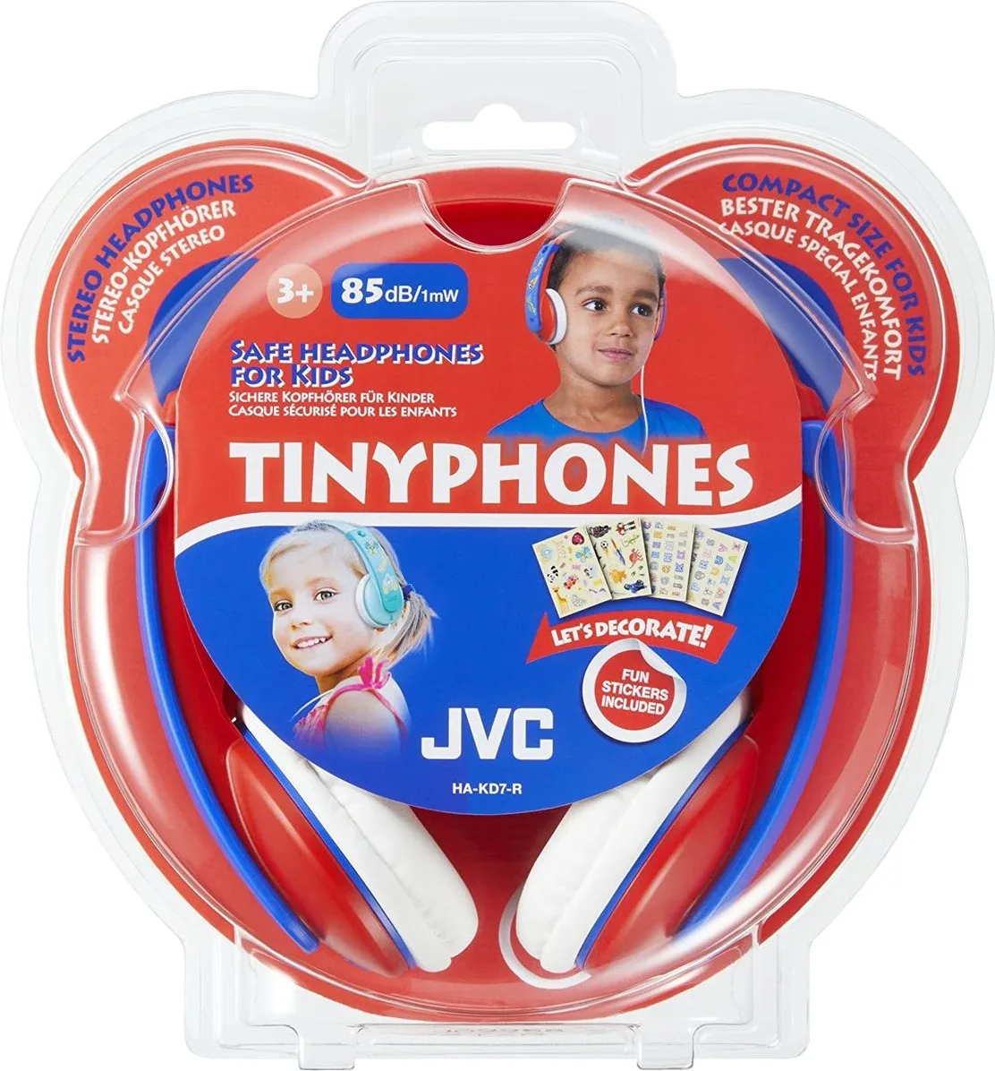 JVC HA-KD7-RN-E Rouge Casques hi-fi