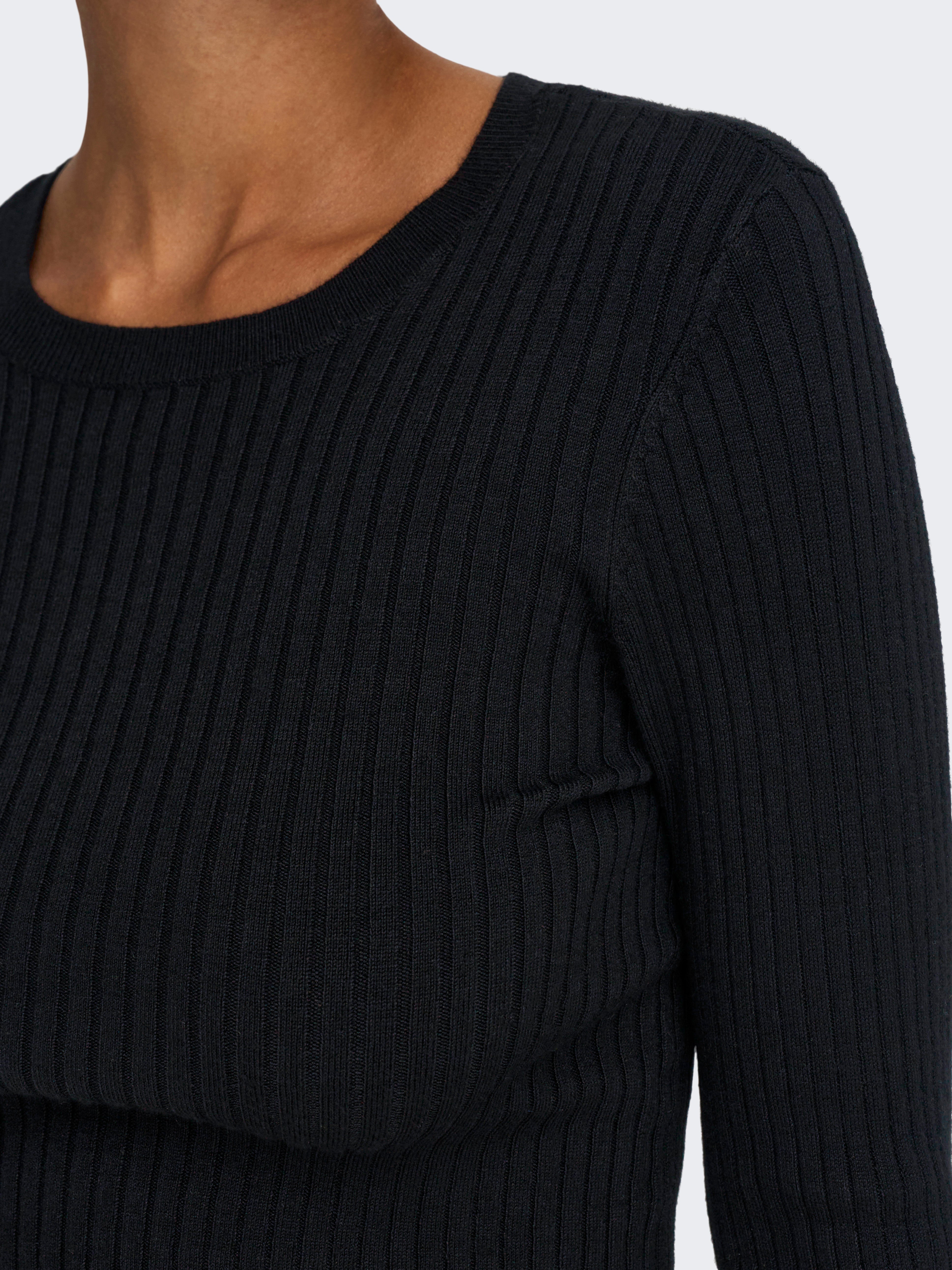 ONLKAROL Strickpullover Black