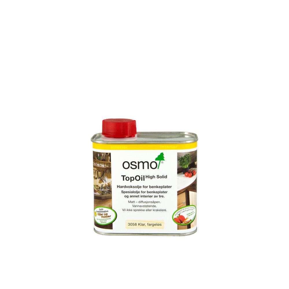 HARDVOKSOLJE OSMO TOPOIL 3058 0,5L MATT