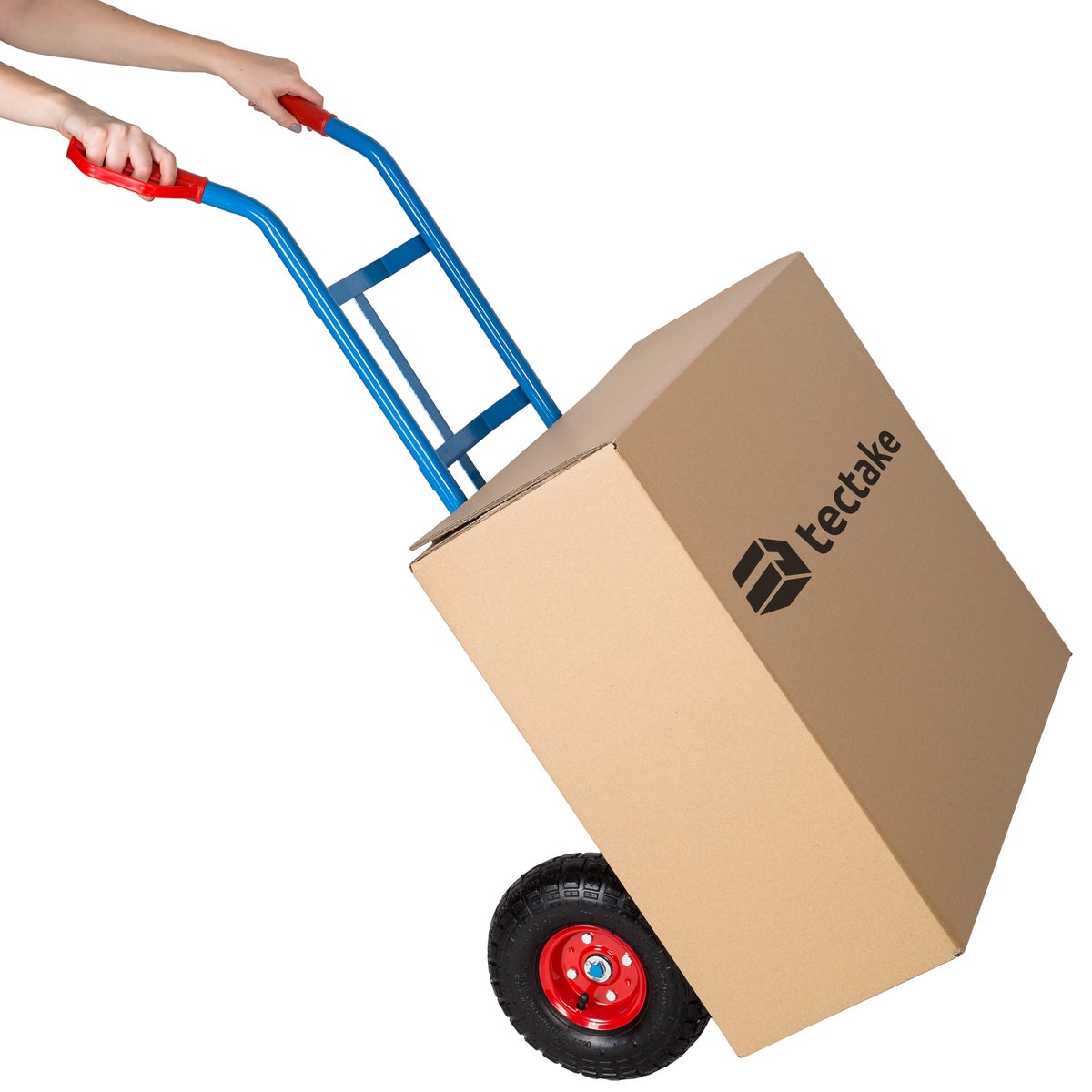 tectake steekwagen met stalen frame, draagvermogen 200 kg