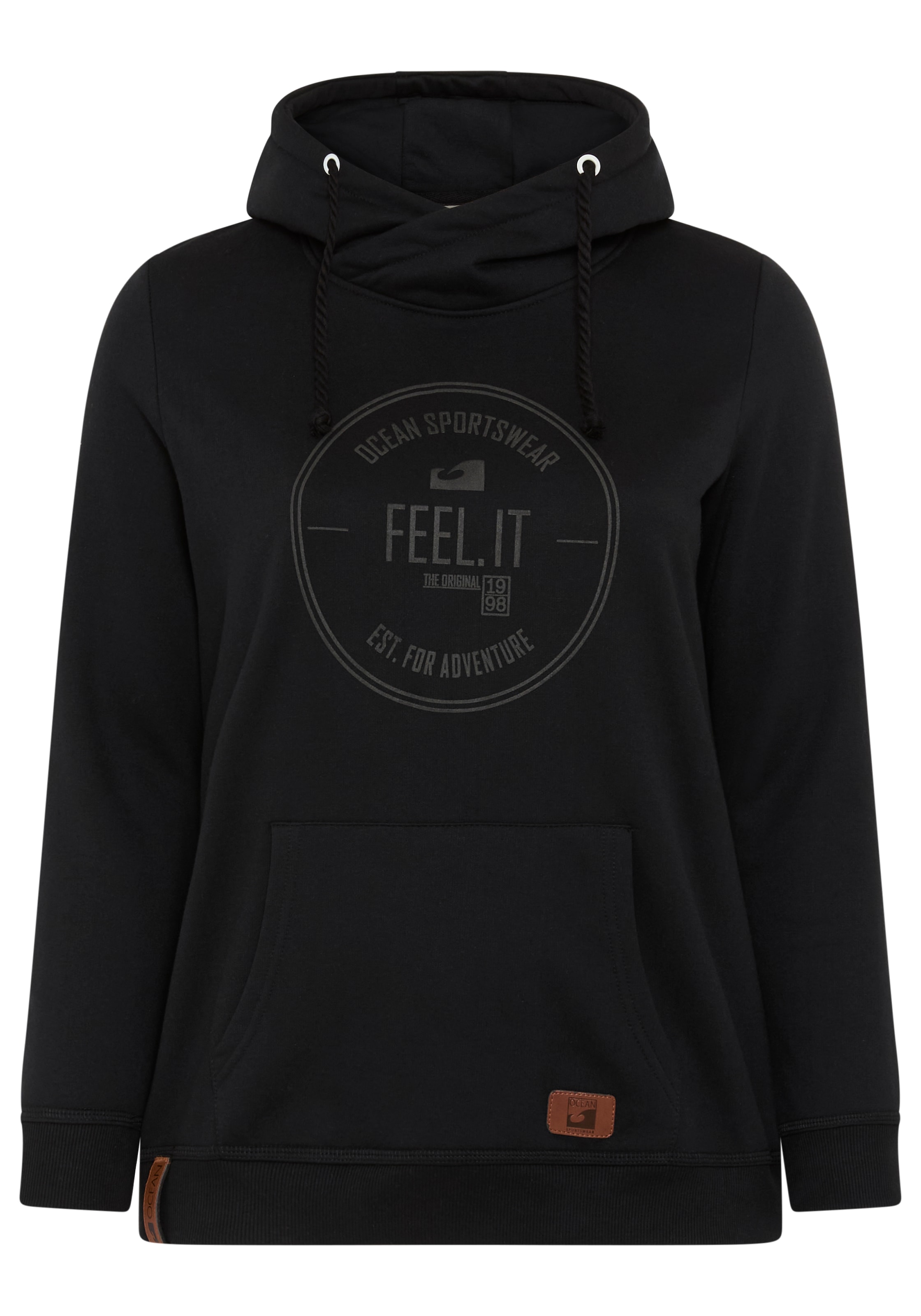 Ocean Sportswear Kapuzensweatshirt , Langarm,  figurumspielender Schnitt,  aus elastischem Material