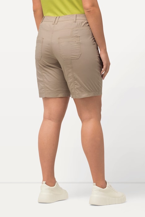 Cargo-Bermuda, Komfortbund, 4-Pocket-Schnitt