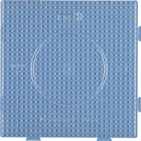 Hama Bügelperlen Stiftplatten großes transparentes Quadrat